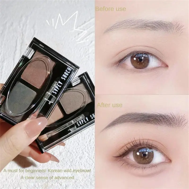 2/5PCS Eyebrow Powder Eyebrow Cream Long Lasting Waterproof Brow Powder Palette Eye Brow Enhancers Cream Cosmetics Make-up for