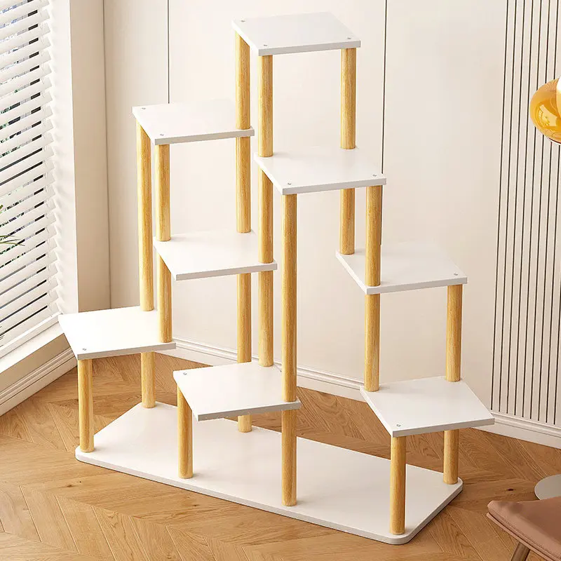 

Flower stand living room 2026 new indoor flower shelf light luxury high-end multi-layer floor flower stand display