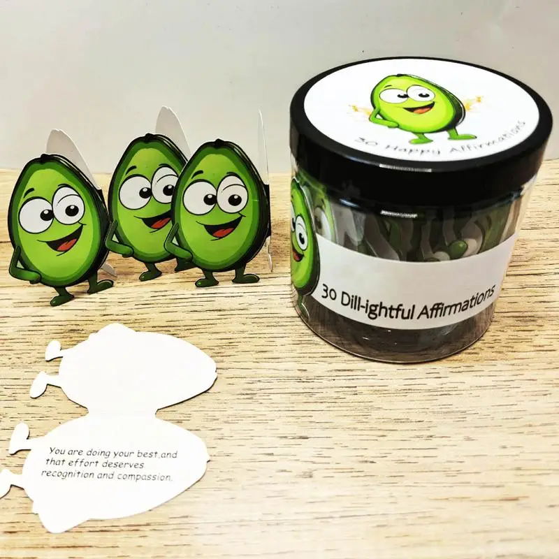 دعم عاطفي إقتباس جرة 30X بطاقات جرة الأفوكادو الإيجابية للتقدير رسائل ملهمة اقتباسات مضحكة التقدير