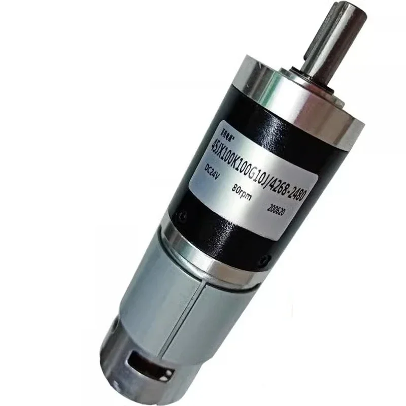 DC Planetary Gear Motor 24V 4268-2480,for CNC 3D Printer Robotic Arm,280mN.m 6200RPM Adjustable Low Speed Mid-Axis Gearmotor