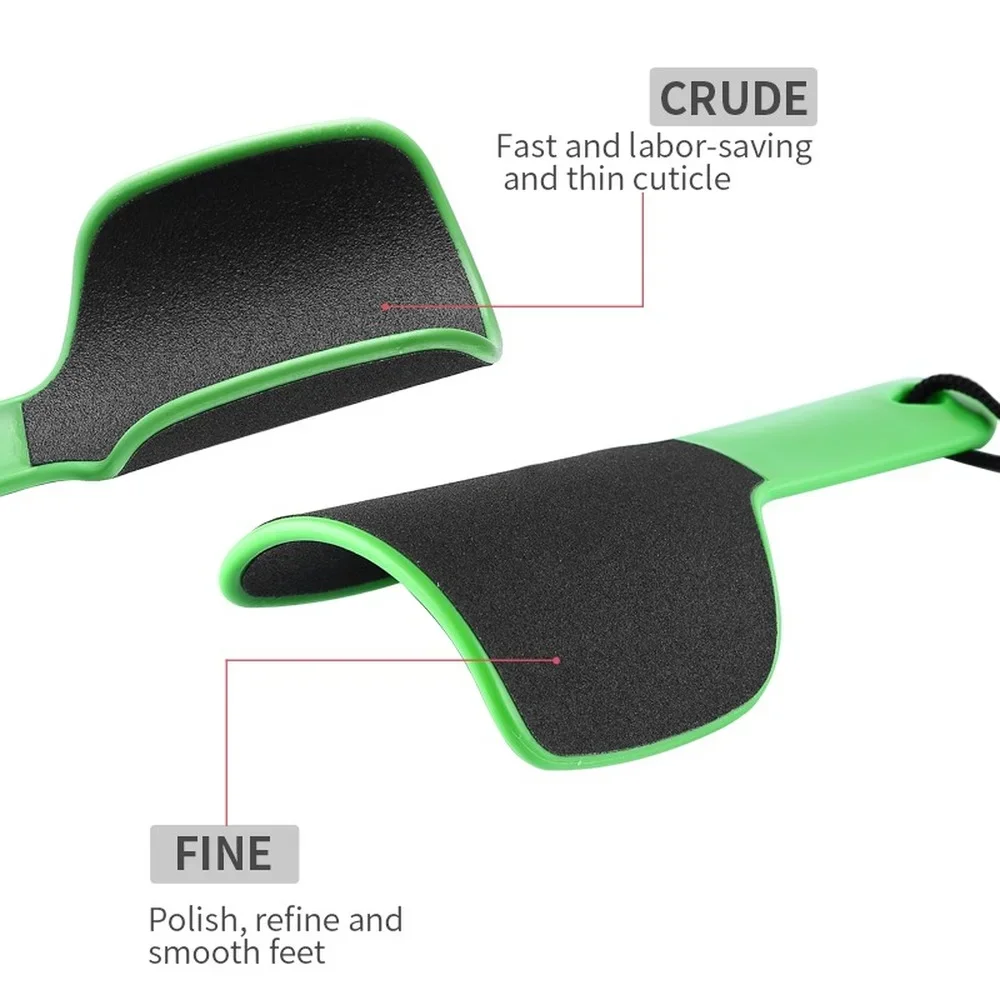 Fußschleifen Pediküre Fußfeile 1 Stück Fußraspel, Fußabsatzschaber, Fußfeile und Hornhautentferner Fußwäscher für abgestorbene Haut