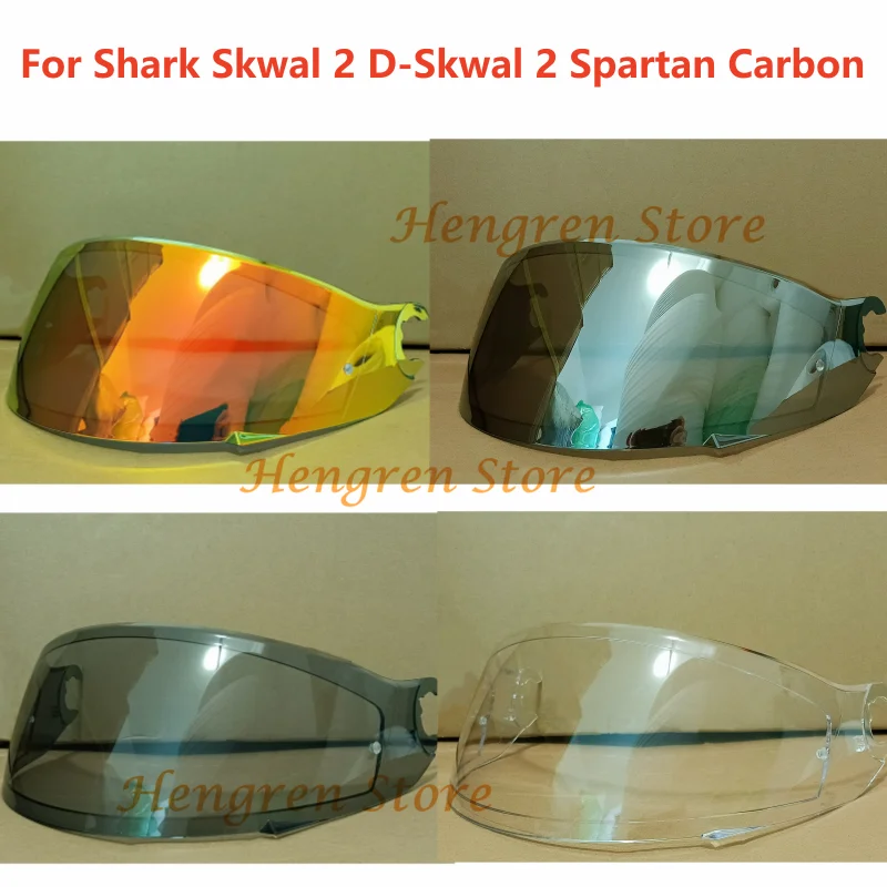 Helmet Visor for SHARK Skwal 2 D-Skwal 2 Spartan Carbon Lens