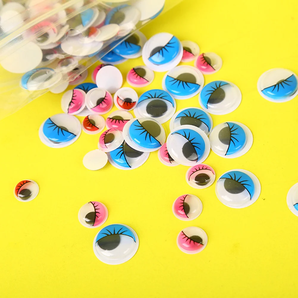 500Pcs Universal Total Mixed Googly Eyes DIY Scrapbooking for Bear Stuffed Toy Parts accessory