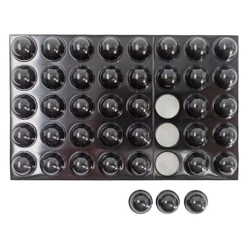 SJ5027 Self-Adhesive SJ5003 SJ5076 SJ5702 Floor Mats Hemispherical Anti-Slip Shock-Absorbing Features Polyurethane Adhesive