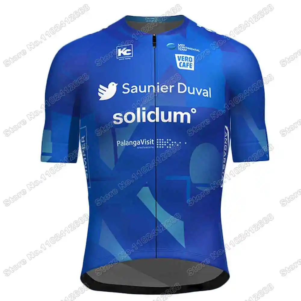 2023 Kaunas Cycling Team Cycling Jersey Set Summer Cycling Clothing Men Road Bike Shirt Suit Bicycle Bib Shorts Riding Uniform