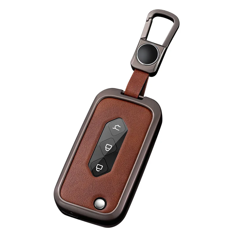 Zinc Alloy Car Key Case Cover Shell Protector Fob Holder for Chevrolet Captiva International Export Version Wuling Accessories