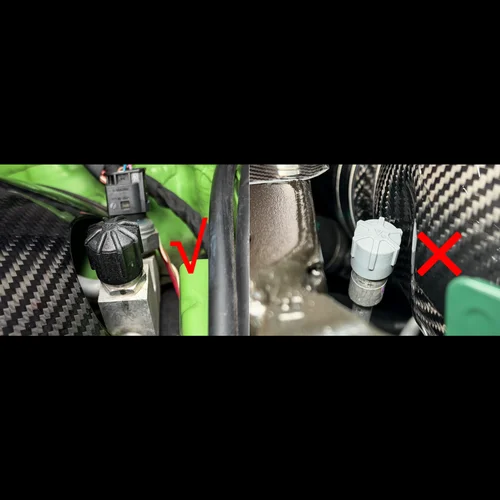 Imagen 2 del producto BEVINSEE Tapa de Servicio de Aire Acondicionado de Aluminio para BMW E46 E90 E91 E92 E60 E61 E63 E64 E65 E66 E38 E36 X1 E84 X3 E