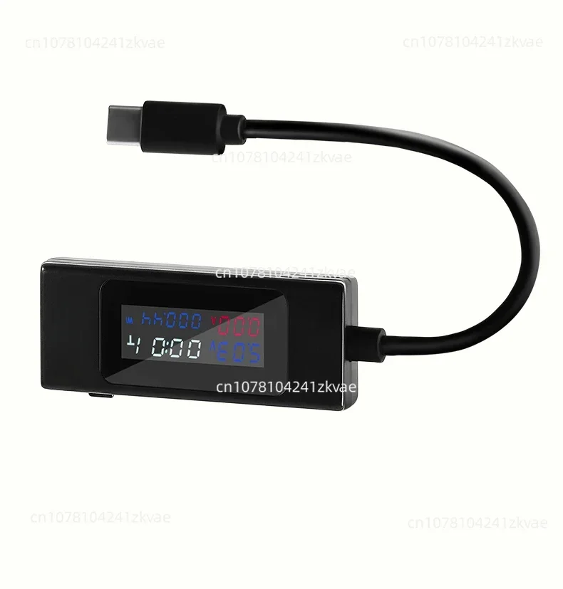 Type-c tester usb mobile phone charger detects DC voltage current capacity power meter 065C