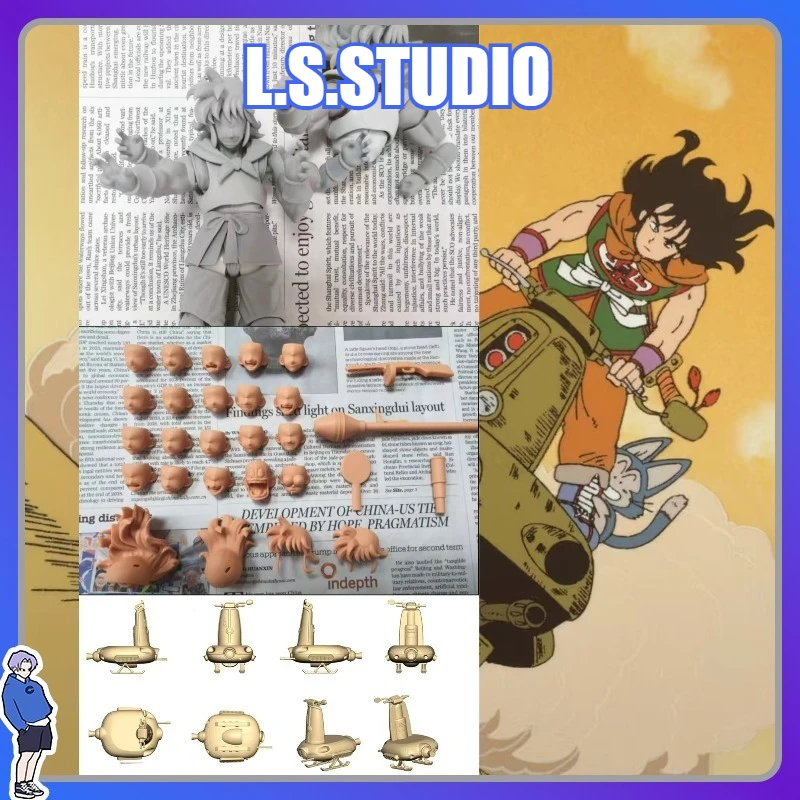 

LS L.S.Studio Dragon Ball Z Yamcha Figure Super Saiyan Son Goku Vegeta Yamcha Anime Action Figures Figurine Model Toys Gifts