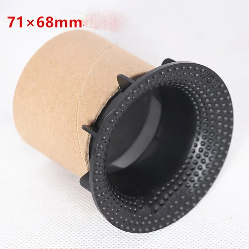 2pcs/lot Hole 71*68mm ABS material paper tube speaker guide tube HiFi audio accessories exhaust hole empty box body tube