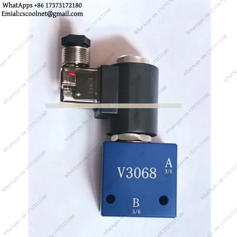 JS02 Hydraulic Solenoid Ball Valve Block V3068-T03-20 Normally Closed DC24V Pressure Maintaining Relief Valve