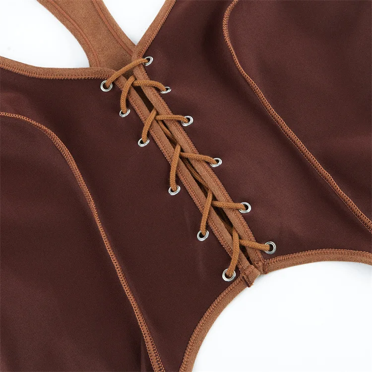 Retro Mittelalterliches Damen-Wildleder-Korsett-Oberteil Vintage Viktorianische Piraten-Damenweste Renaissance Cosplay Piraten-Halloween-Crop-Weste – Detail 34