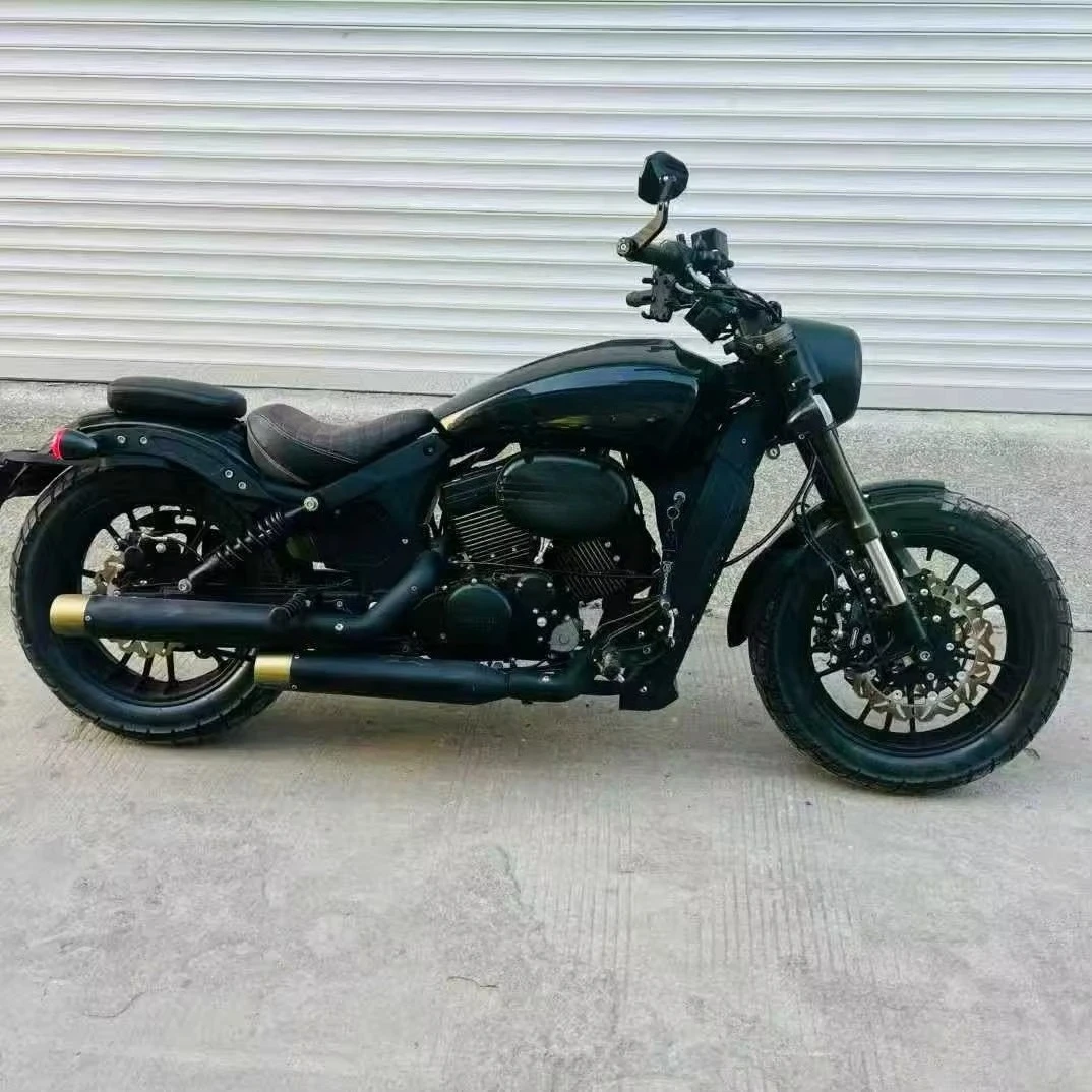 American Heavy-duty Cruising Dual-cylinder 350cc Motorcycle, Scooter, Fuel-powered Motorcycle, Bicycle