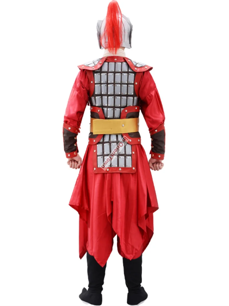 Unisex Adult Ancient General Armor Performance Costume Stage Apparel Movie Battle Gown Robe Film Men Women Soldier Armour