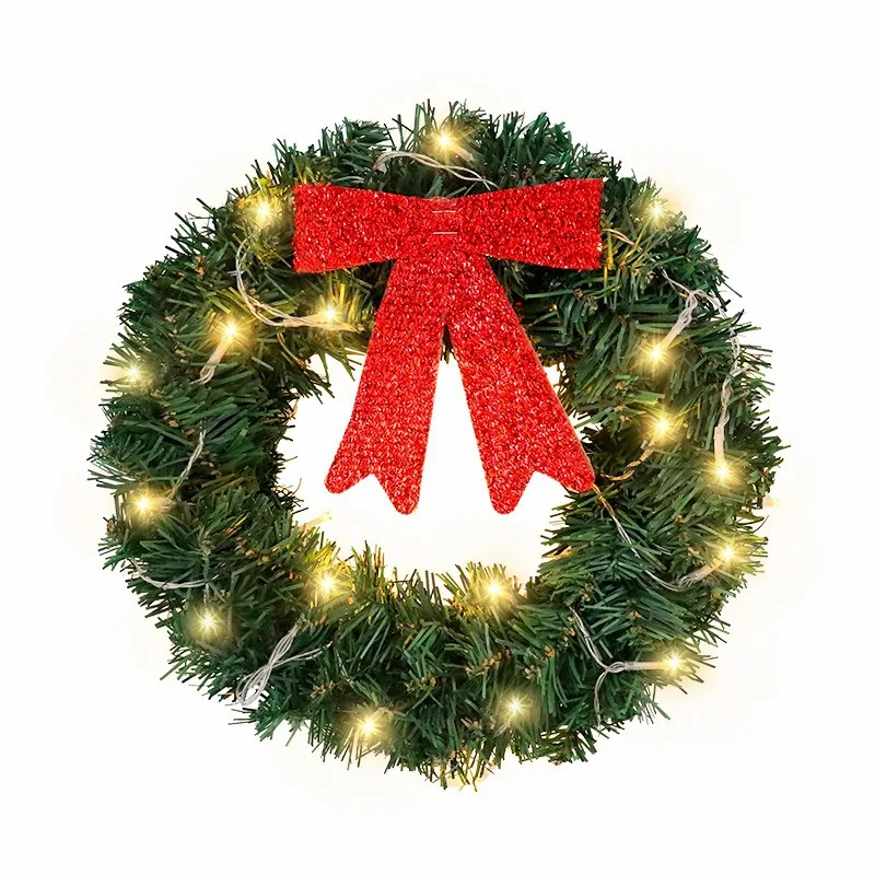 New Christmas Wreath 30cm Wreath Home Christmas Decoration Party Gifts New Year