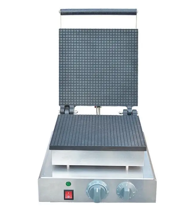 사각형 모양 아이스크림 콘 메이커, 전기 와플 메이커, 상업용 콘 만들기 기계, 계란 콘 롤 메이커