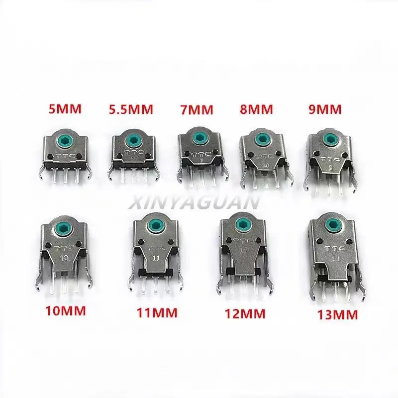 1-10pc TTC Mouse Encoder Highly Accurate  Green Core for DeathAdder 2013 Logitech wireless G PRO Solve roller wheel problem