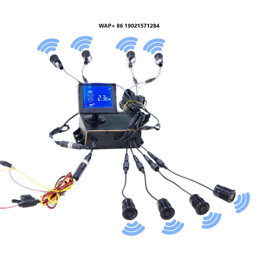 

Auto Park Sensor 26mm Buzzer Distancia Sensor Rear View Reversing 8 Radar Assistant Front and Rear Sensor Car Parking