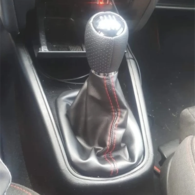 5/6 Gang MT Schaltknauf Hebel Stick Gamasche Boot Abdeckung Für Seat Leon 1 MK1 Toledo II MK2 (1998-2006) Auto Styling Zubehör – Detail 9