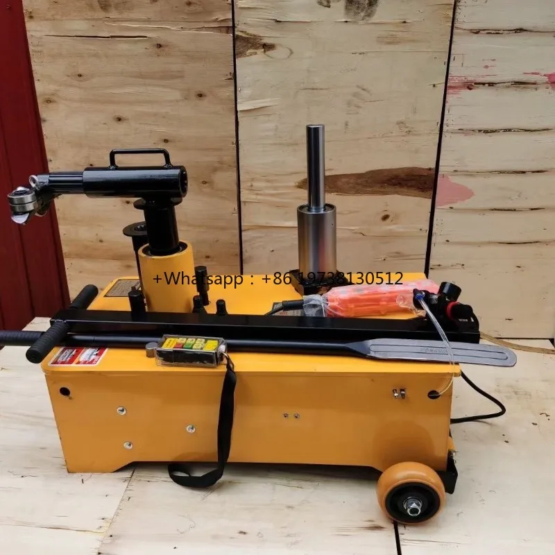 Portable Manual Tire Changer for Dump Truck Tyres Automatic Rubber Recycling Machines