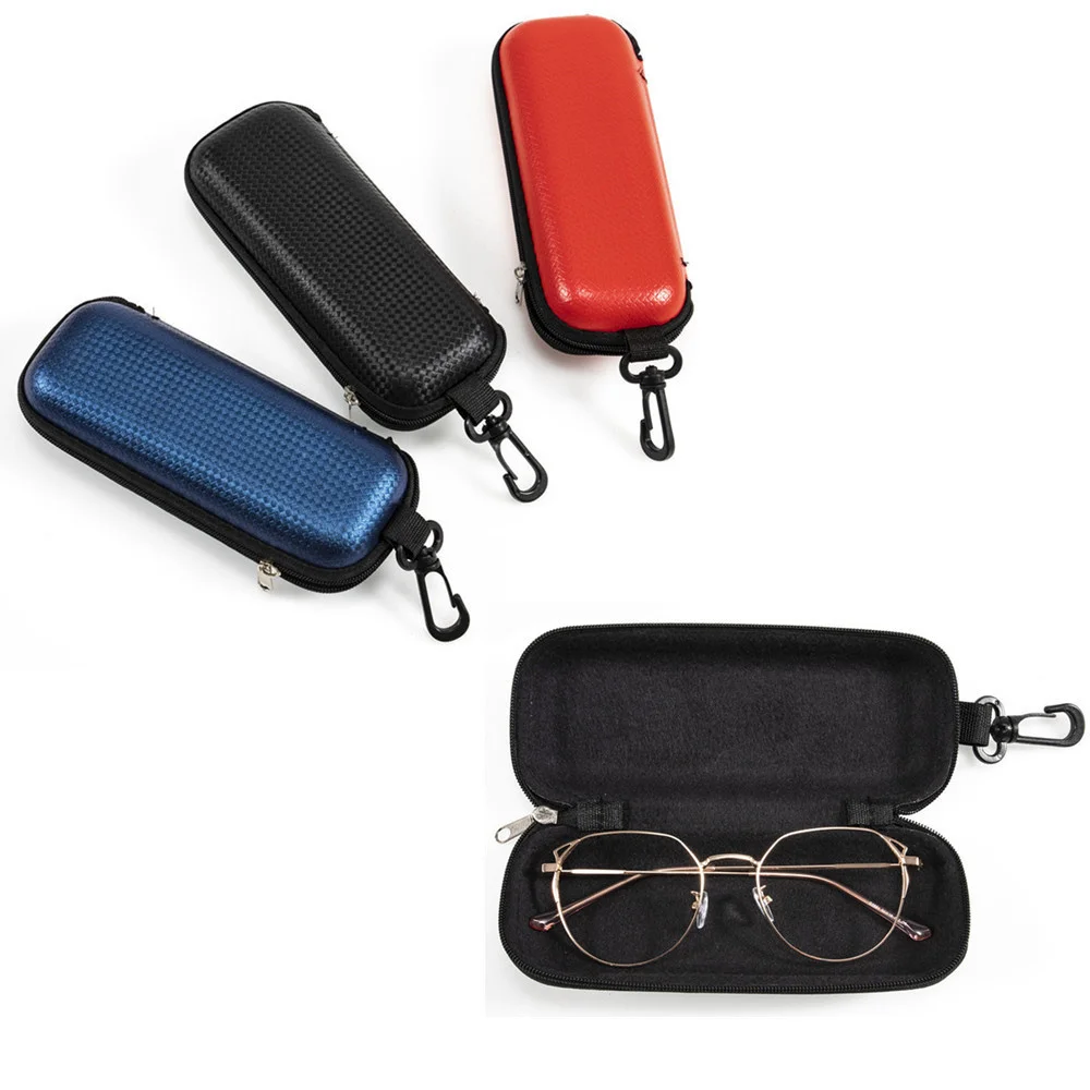 EVA Sunglasses Box Glasses Zipper Closure Simple Style Eyewear Case Portable Eyeglasses Container Protective Shell