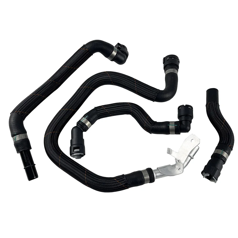 Nuevo Kit de 4 Piezas de Mangueras de Suministro y Retorno de Calefacción para Jeep Cherokee 2.4L 2014-2018 68199254AB 52014624AA 52014627AB 68192082AA