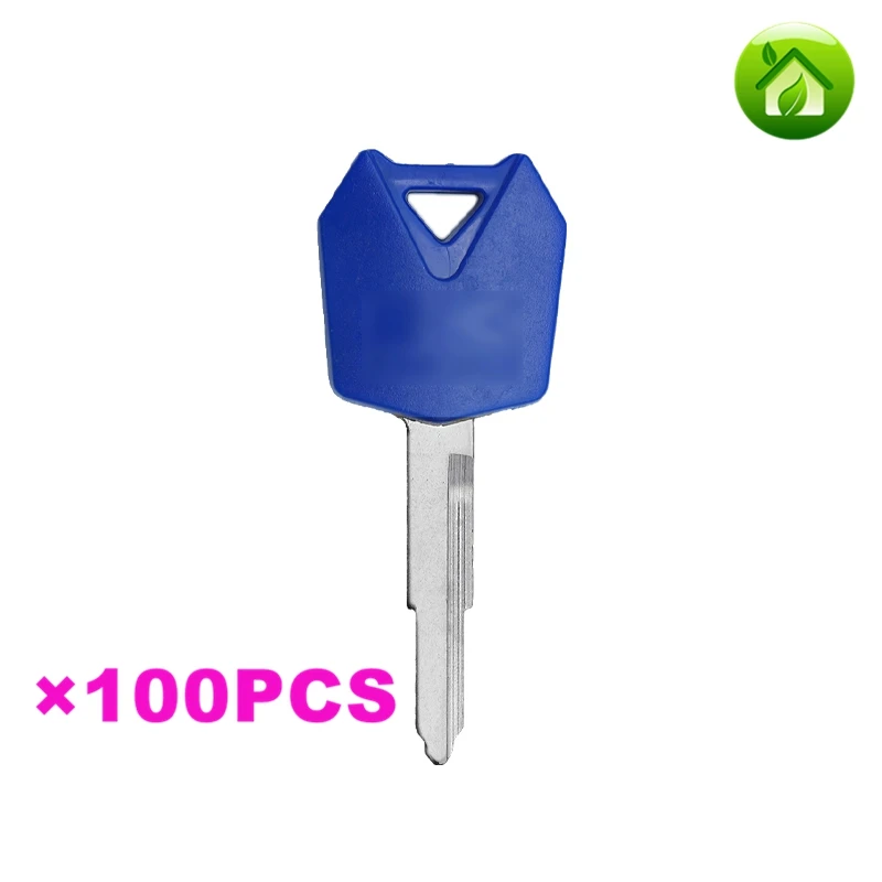 Kawasaki motorcycle key, suitable for: Kawasaki KLX650 KLE400/500 636 motorcycle key embryo.(can be placed anti-theft chip).