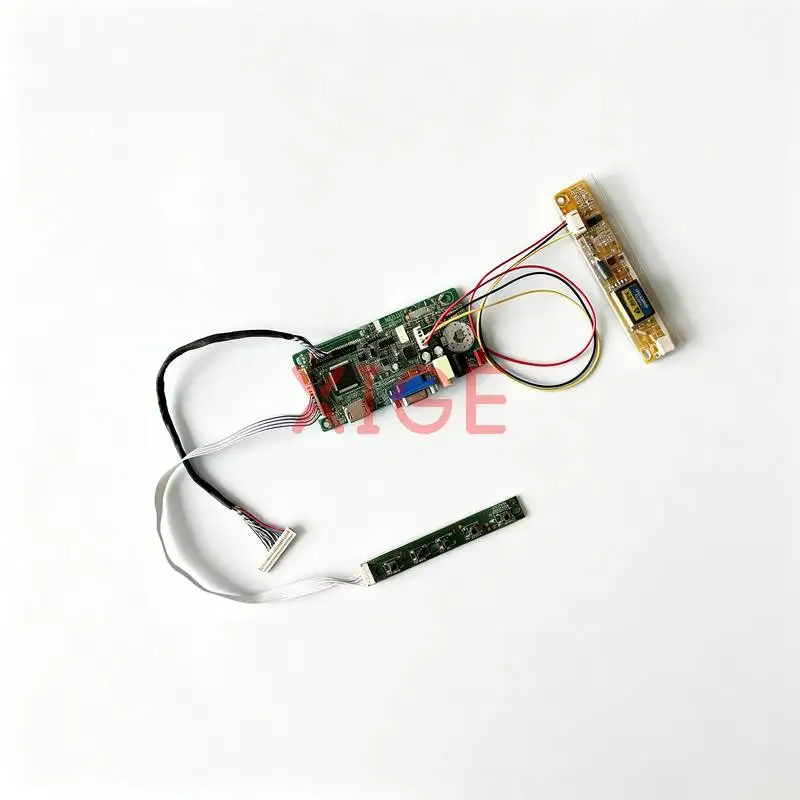 

For LTN141XB LP141X13 LTN141XA IAXG15S LCD Monitor Controller Drive Board DIY Kit HDMI+VGA 1024x768 LVDS 30-Pin 1024*768 1-CCFL