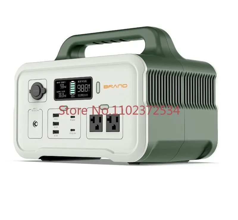 New Hong Energy solar generator with battery 626wh portable power station 110v 600w solar power generator for emergency home use