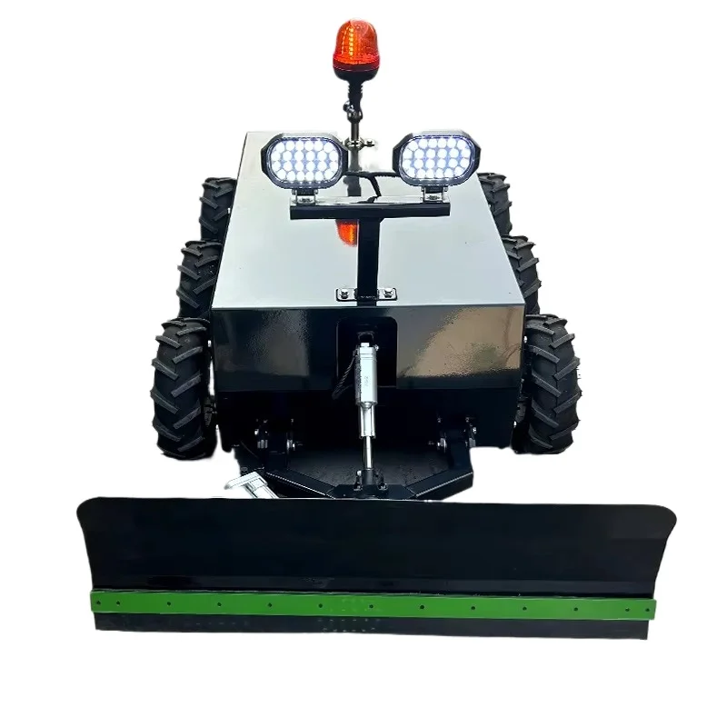 

Powerful Wheel Electric Remote Control Snow Shovel Zero Turn Snow Plow with 200KG Push Force Gear Bearing Core Components