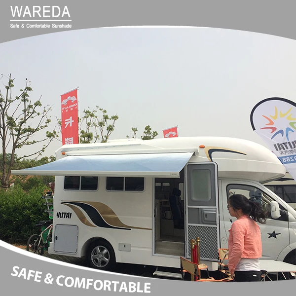ظلال الشمس كاسيت كامل صغير متنقل مقطورة Rv قافلة المظلة