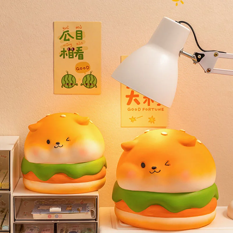 Bread Dog Shaped Piggy Bank Large Capacity Unbreakable Cute Cartoon Money Box with Access Slot Creative Gift for Kids Boys Girls
