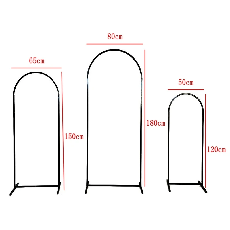 Imagem -06 - Irregular do Casamento Arch Metal Pipe Stand Backdrop Frame Festa de Aniversário Props 120 cm 150 cm 180cm Pcs por Conjunto Forma