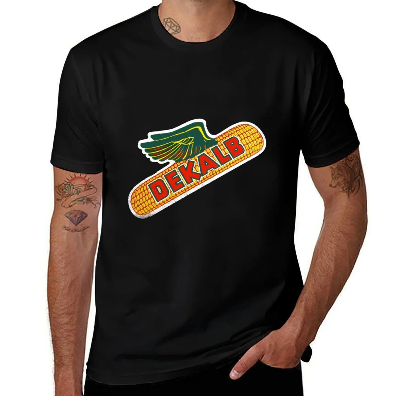 

Dekalb Corn Seed USA T-Shirt All Match Print Short Sleeve Top