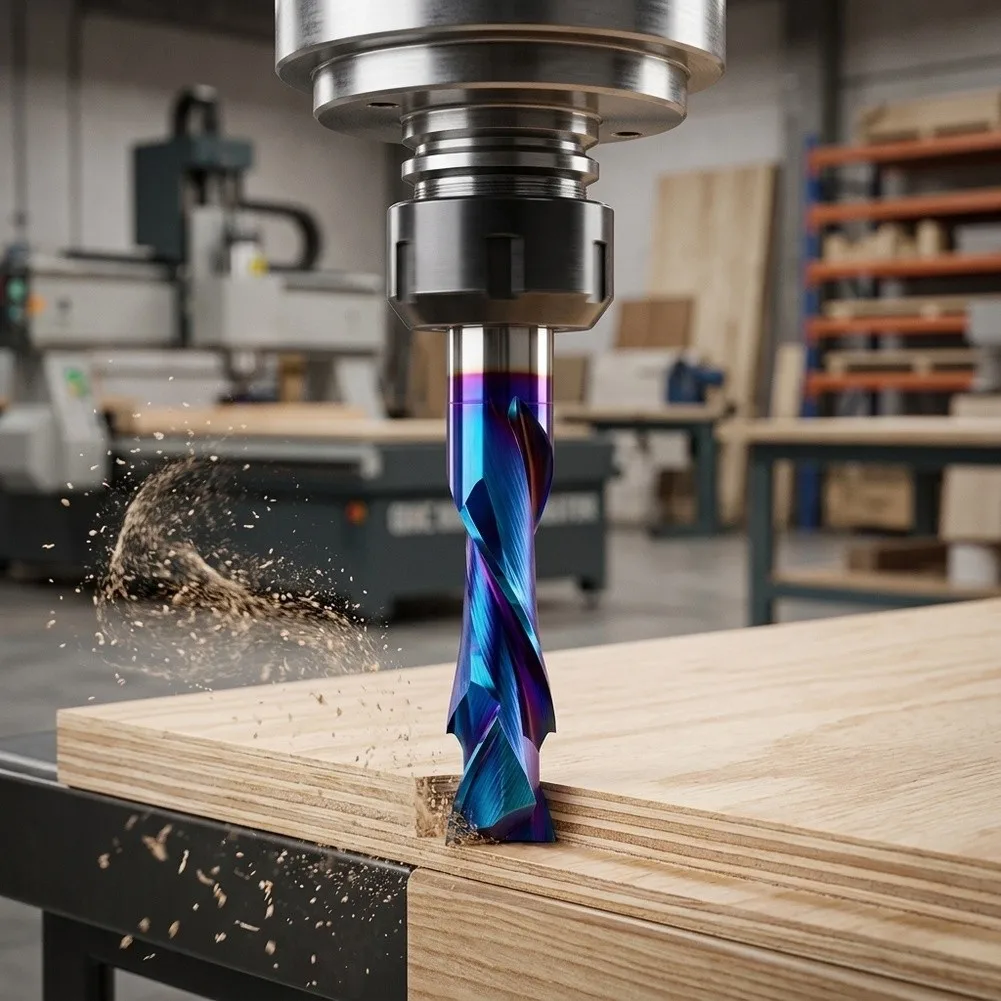 for carbide Router Bit with Precision Design 3/8 Shank FOR CNC Woodworking Slotting and Edge Trimming Applications