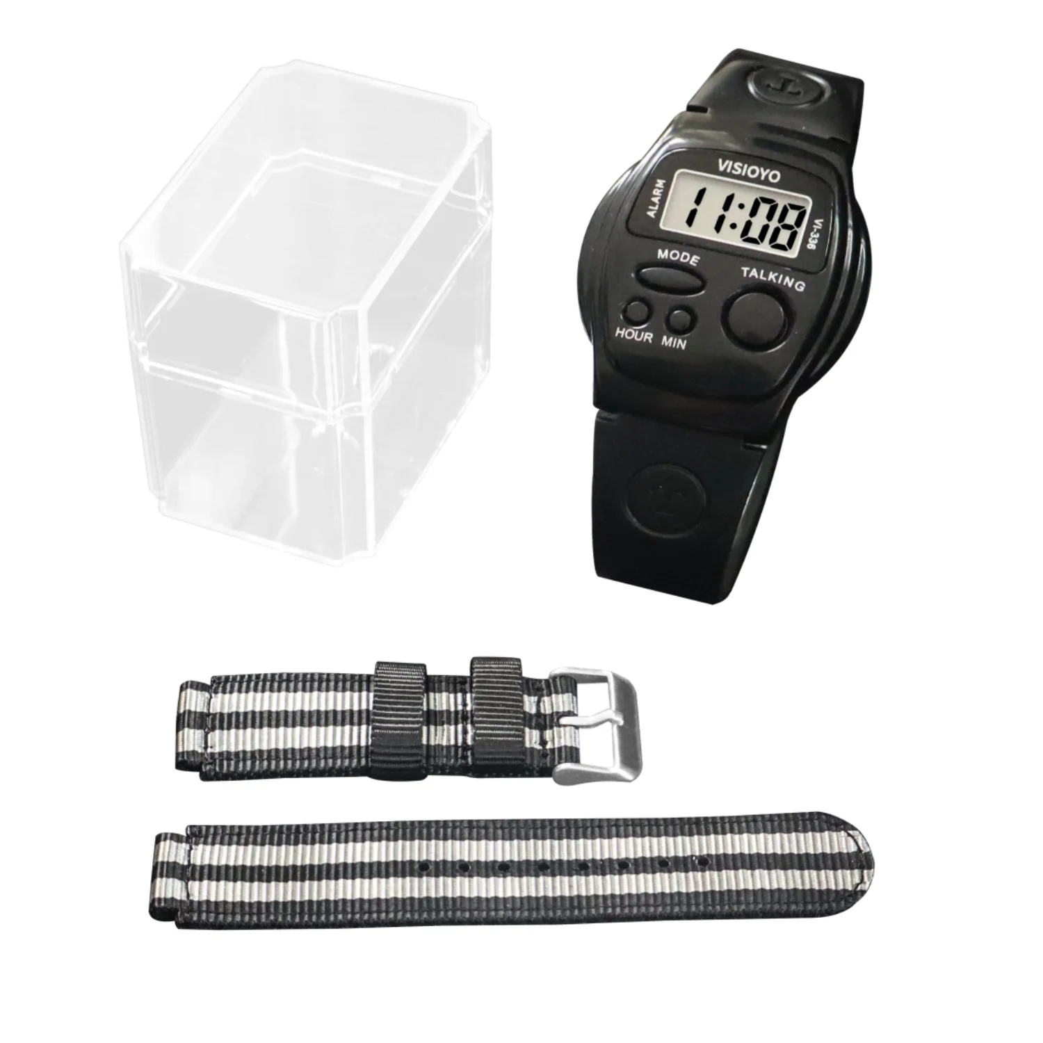 

Французские говорящие часы для слепых и слабовидящих — часы с голосовым оповещением о времени/будильником