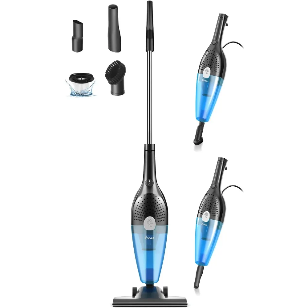 

Emossie Corded Stick Vacuum Cleaners,25KPa Lightweight Handheld Multi-Surface 3-in-1 Small Vacuum Cleaners,1000W Motor Household