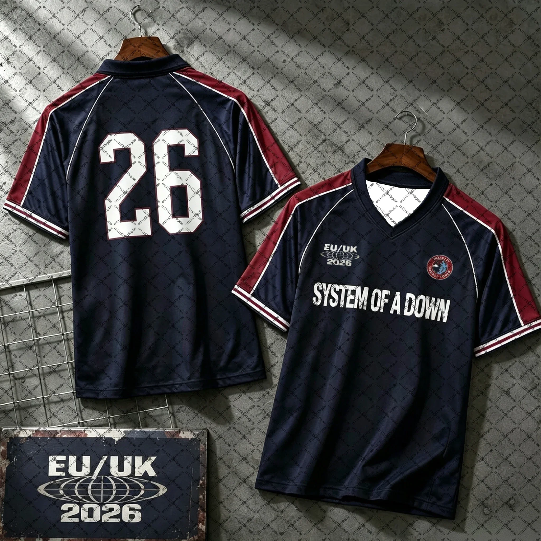 2026 Fashion System of A Down SOAD Band EU & UK Tour 3D Print T-Shirt Men Women Comfortable Fan Football Jersey Family Kids Tees