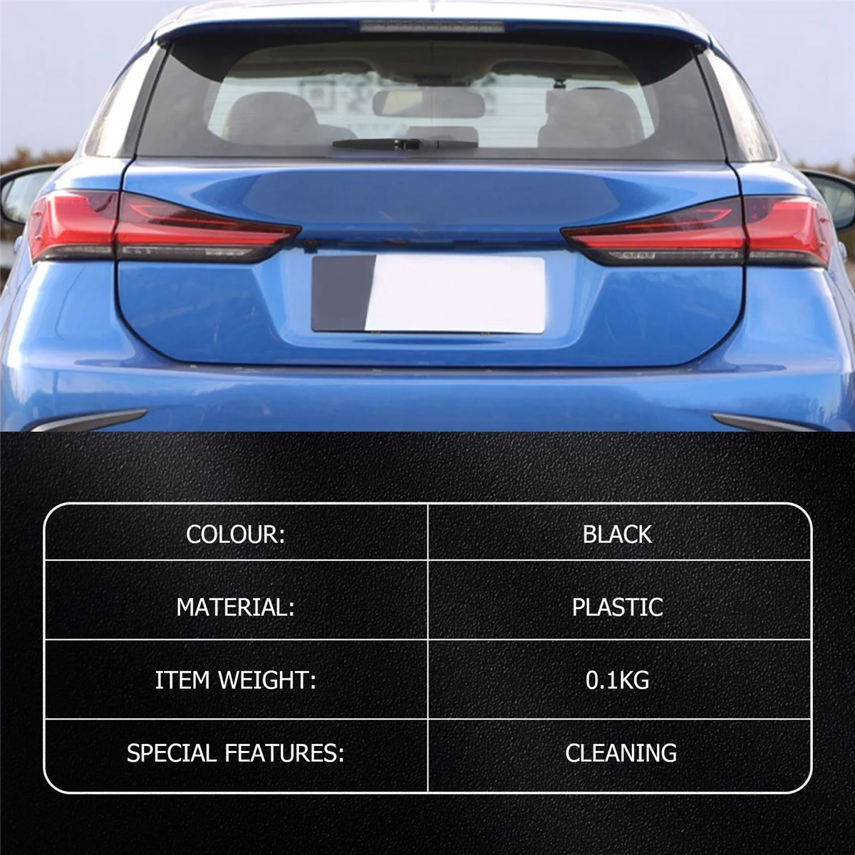 شفرة ممسحة الزجاج الأمامي الخلفي لـ Lexus CT200H-ify ، تويوتا بريوس C 2012-20119-200mm ، 8 in
