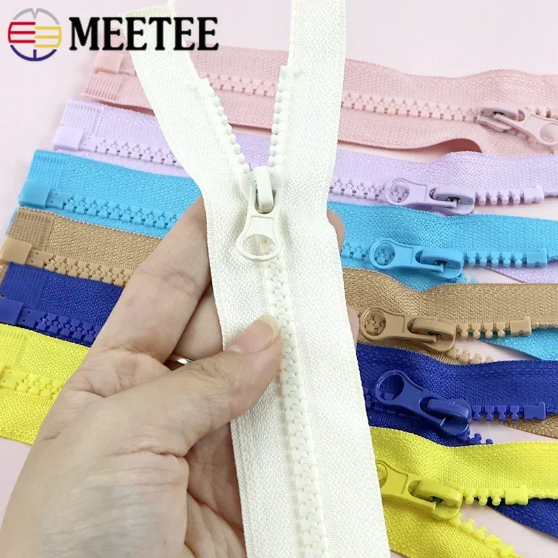 

2-20Pcs 5# Mini Resin Zippers for Sewing 15cm Open-end Zipper Closure Doll Apparel Clothes Decor Zip Repair Kit DIY Accessories