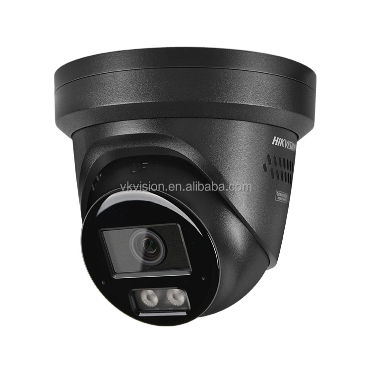 HIK White/Black 4mp 8mp 4k Hybrid Light ColorVu Turret Network Camera DS-2CD2347G3-LIS2UY/S(L)(RB) DS-2CD2387G3-LIS2UY/S(L)(RB)