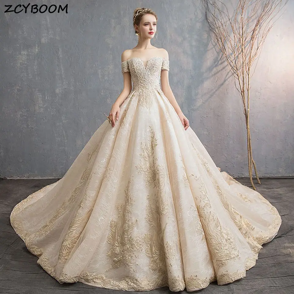 

Customized Elegant Sequin Appliques Beading A Line Organza Wedding Dress 2025 Sweetheart With Court Train Bride Gowns For Sweet