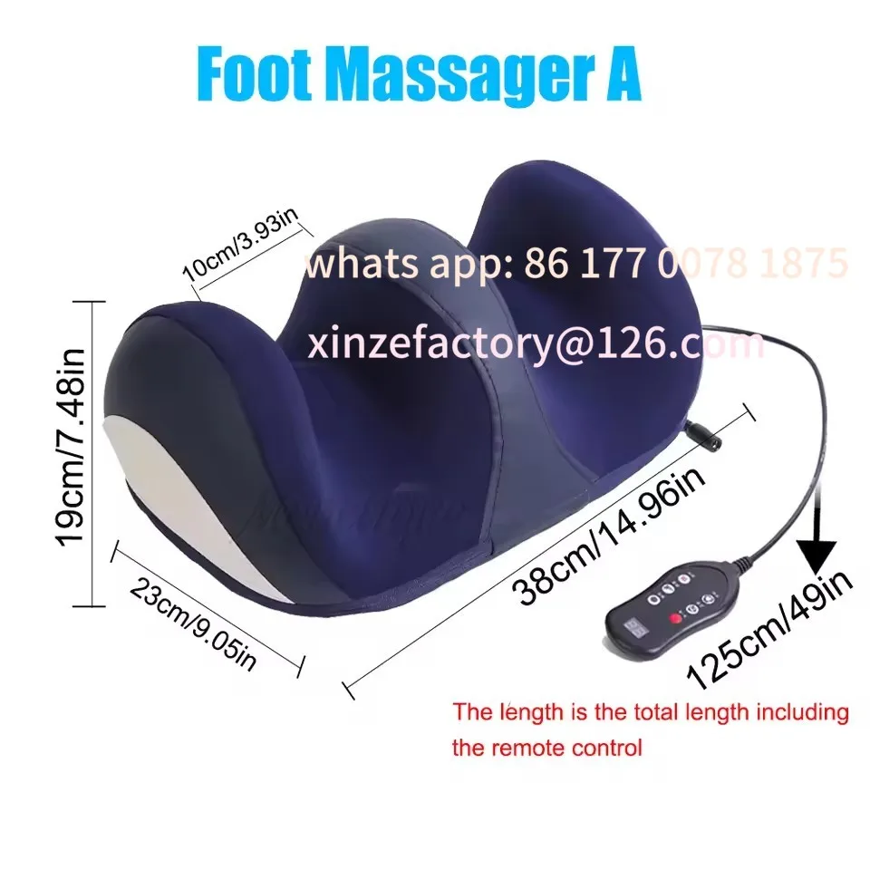 

Customizable Super Big Electric Leg Massager Smart Heated Calf Massage