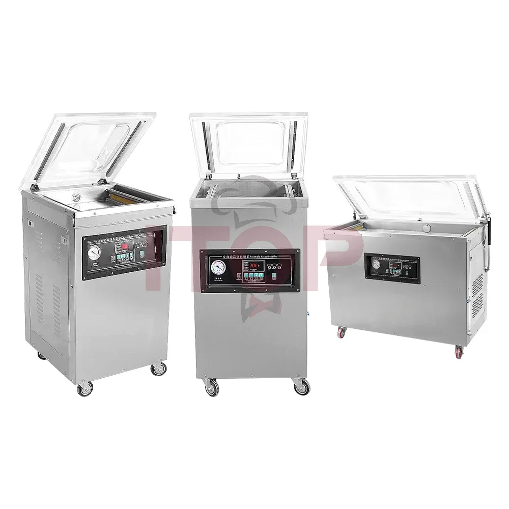 เครื่องซีลสูญญากาศแบบตั้งโต๊ะ กำลังไฟ 750 วัตต์ สำหรับซีลข้าวในบรรยากาศที่ปรับเปลี่ยนได้