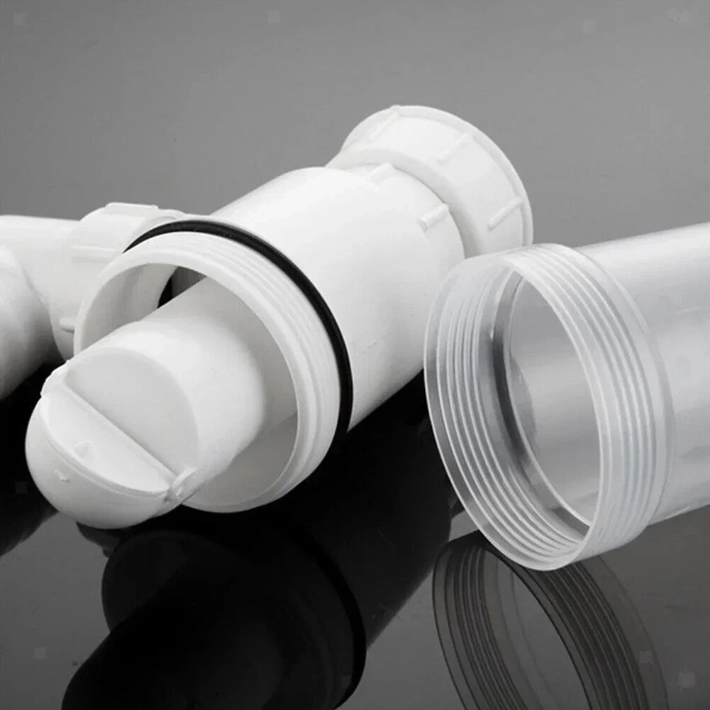 

Practical Sewer Drain Pipe Sink Hose Excellent Drainage Design Sink Strainer Drain Pipe Arbitrary Bending Drain Pipe