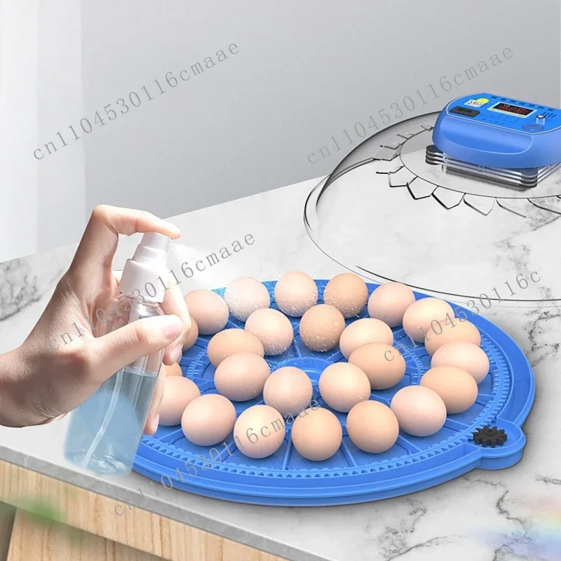 

New 8/26 Hatcher Egg Hatcher Automatic Egg Flip Machine 360 Degree View Farm Hatcher