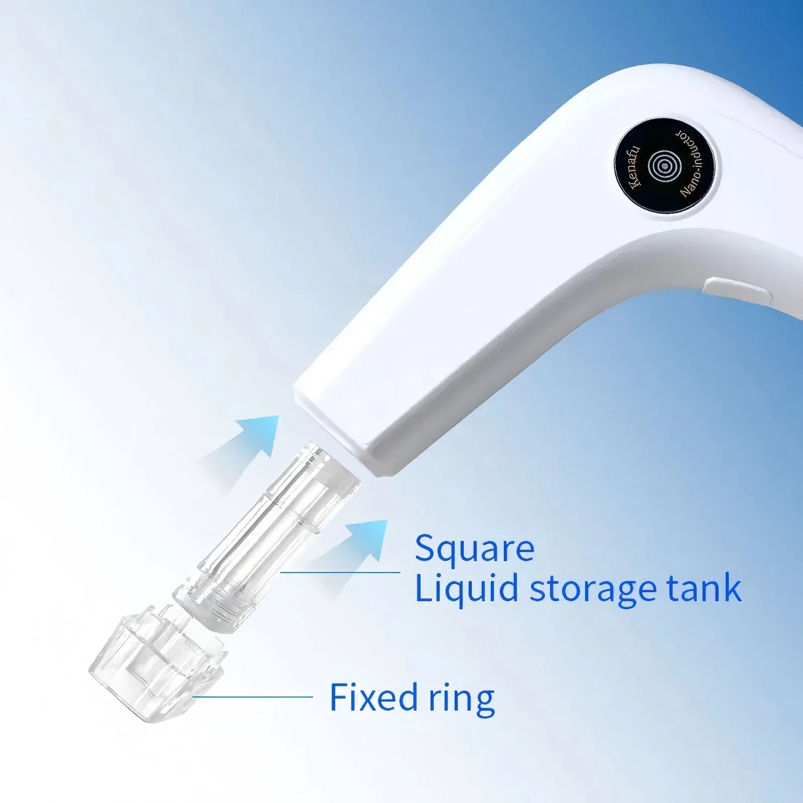 Multifunction Skincare Water Importer Nano Technology Meso Gun Serum Applicator Beauty Instrument for Daily Routine Skin Tighten