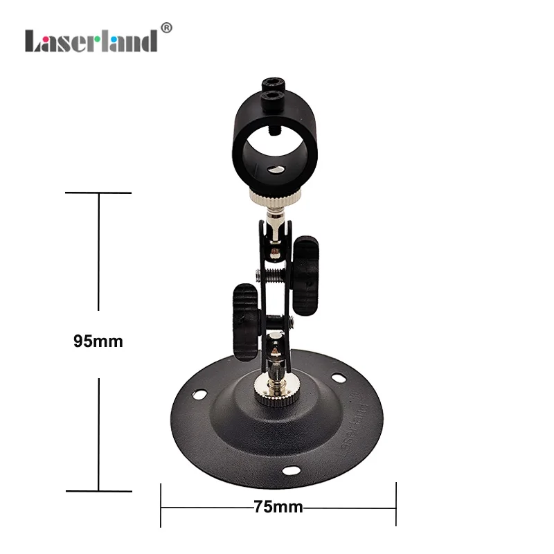 Laser Adjustable Holder/Clamp/Mount/Support Base for Laser Module Pointer Lens Mirror