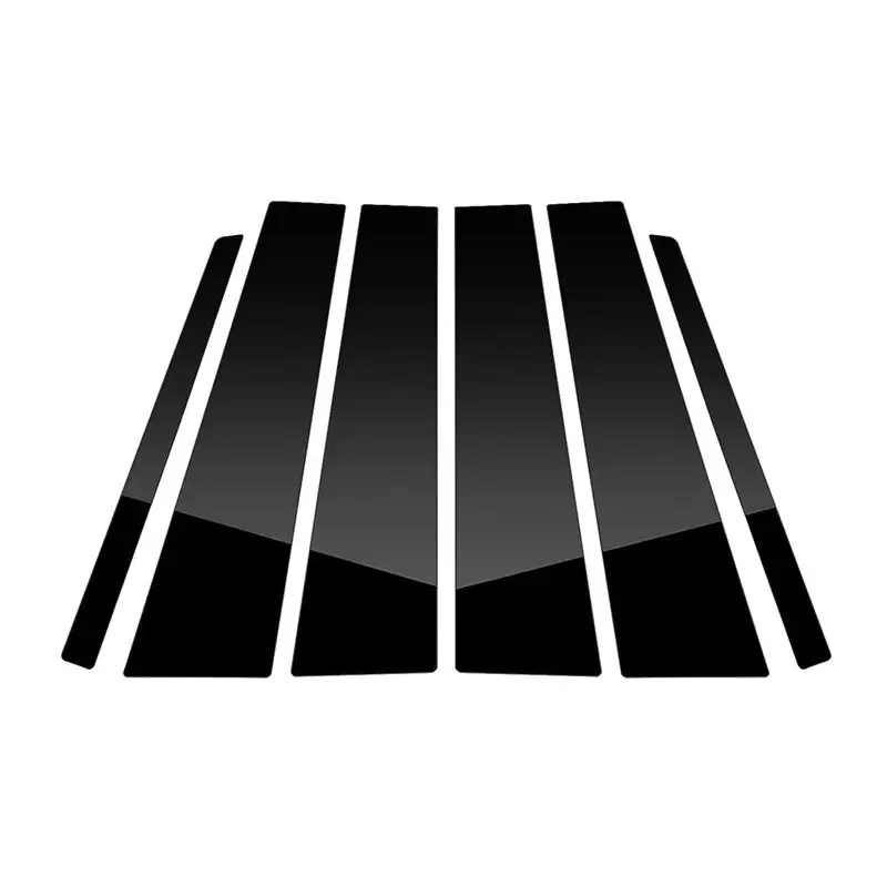 

Уникальные молдинги для окон Ford Explorer 2011-2019, наклейки-защита от царапин, глянцевый черный цвет