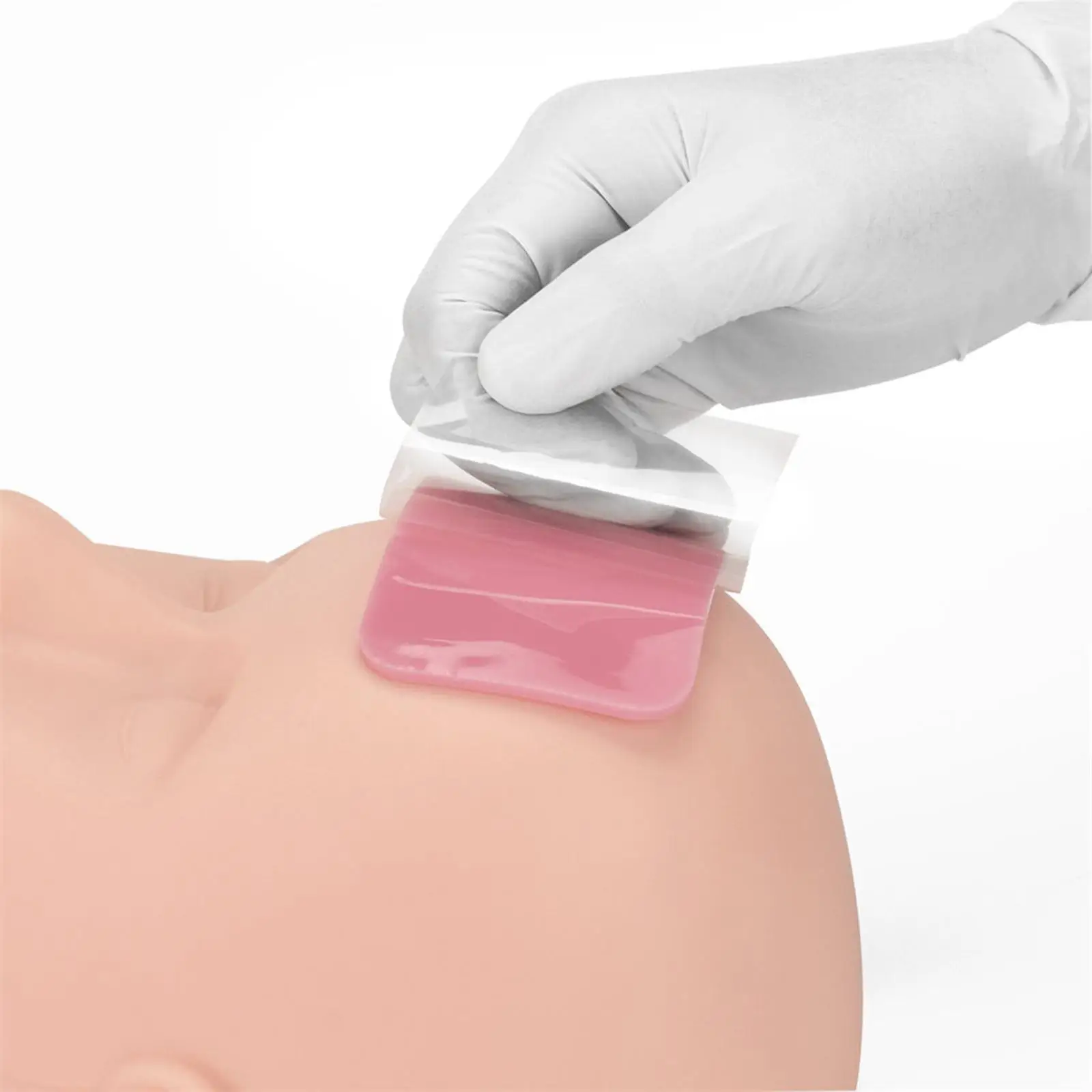 Almofada de extensão de cílios de silicone reutilizável ferramenta de palete suporte de cílios postiços